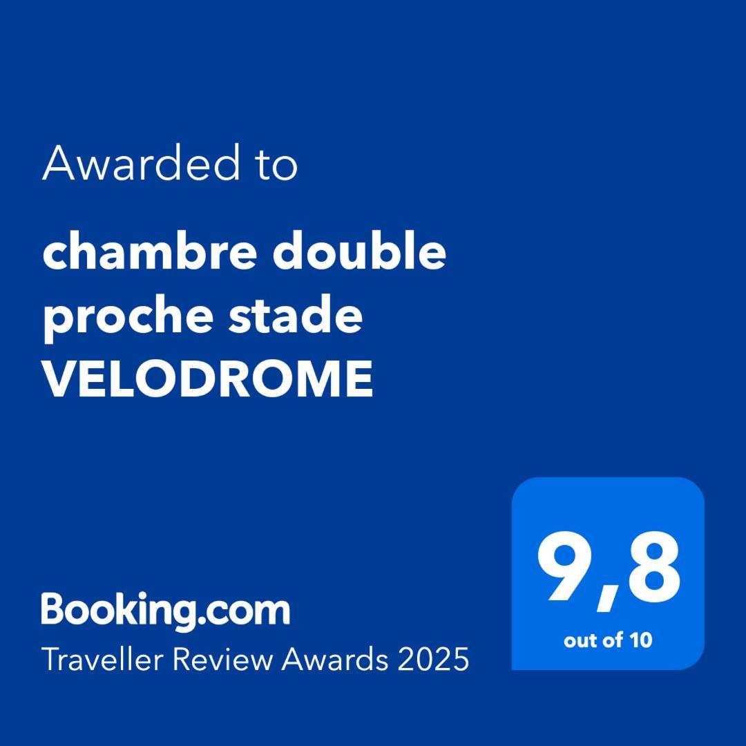 Chambre Double Proche Stade Velodrome Marsilya Dış mekan fotoğraf